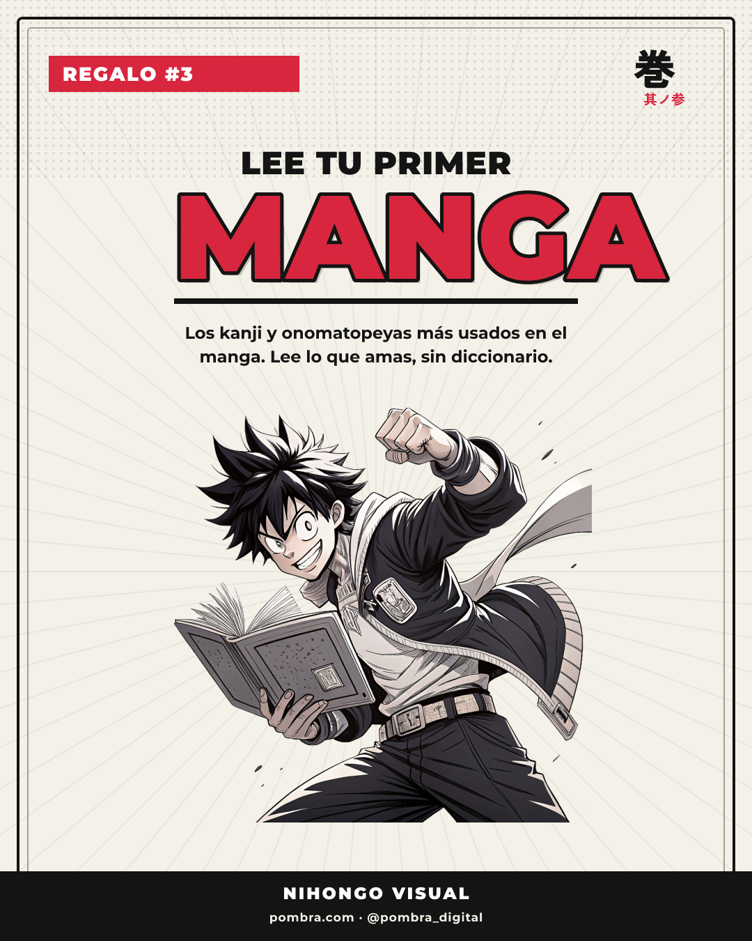 Mini-portada del bonus: Lee tu Primer Manga sin Diccionario